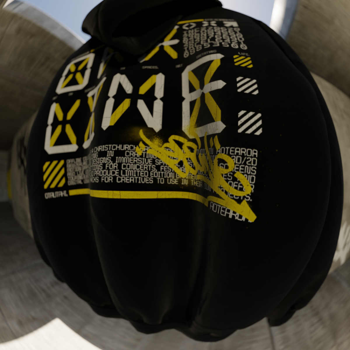 DIGITS HOOD / SOLD OUT