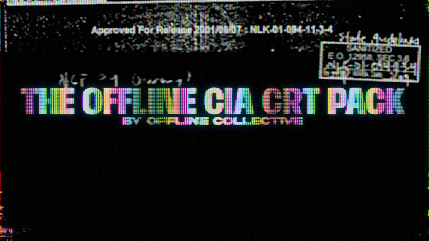 CIA CRT PACK